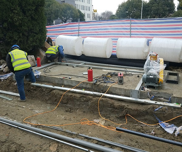 安峰污水處理現場 安峰污水處理現場