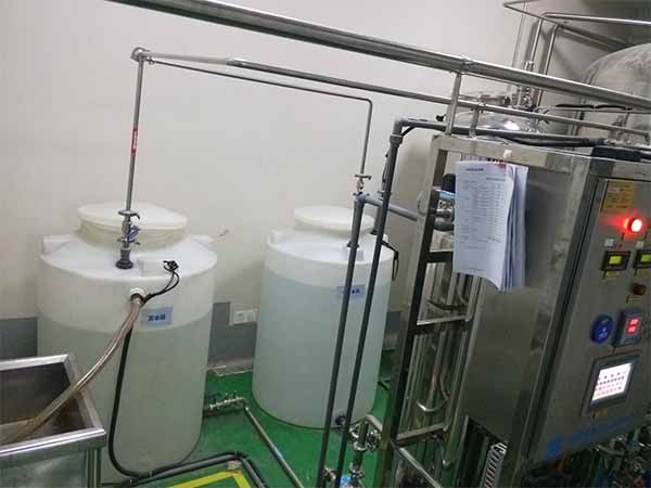 純水處理現場 純水處理現場