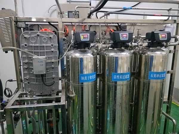 純水處理現場 純水處理現場